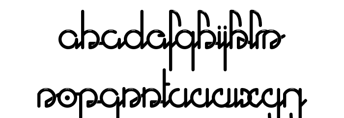 Atlas Eternal 78 Star Font LOWERCASE