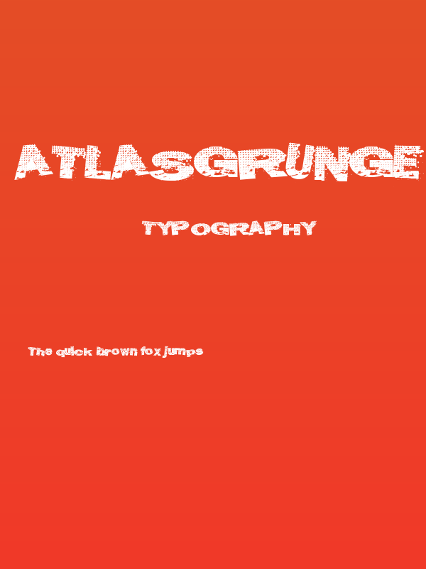 AtlasGrunge Poster