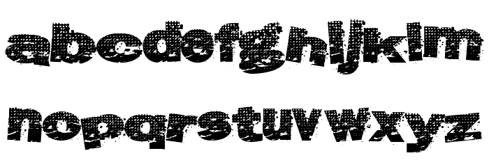 AtlasGrunge Font LOWERCASE