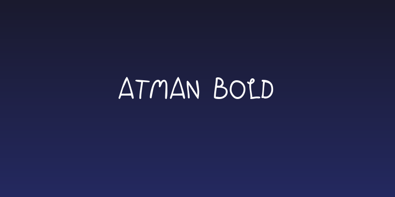 Atman Bold Social Header