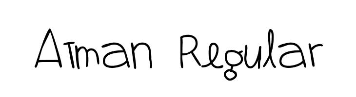 Atman Regular Font