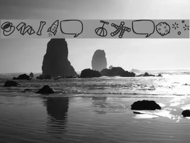 Atman dings Font examples