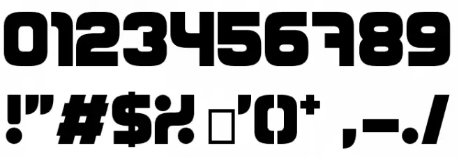 Atmos Font OTHER CHARS