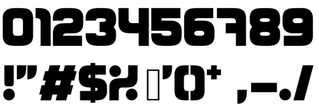 Atmos Font OTHER CHARS