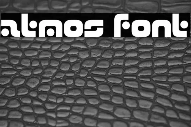 Atmos Font examples