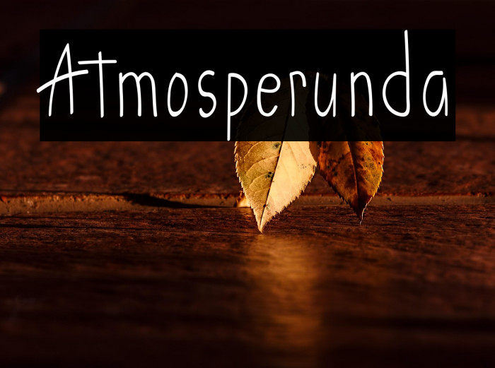 Atmosperunda Example 2