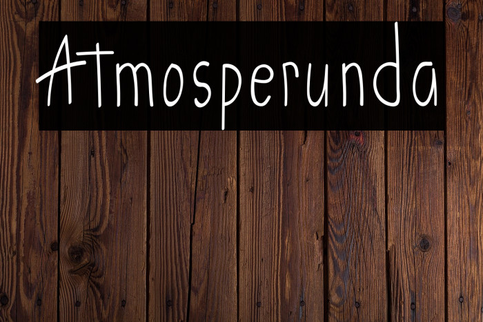 Atmosperunda Example 3