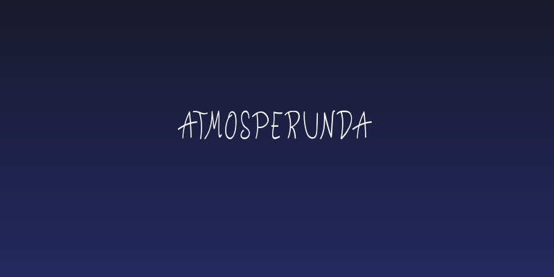 Atmosperunda Social Header