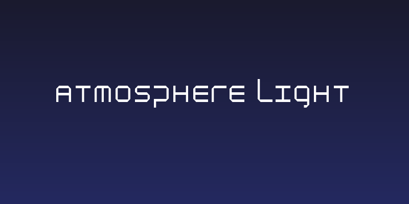 Atmosphere Light Social Header