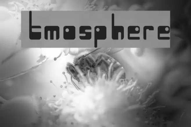 Atmosphere Font examples