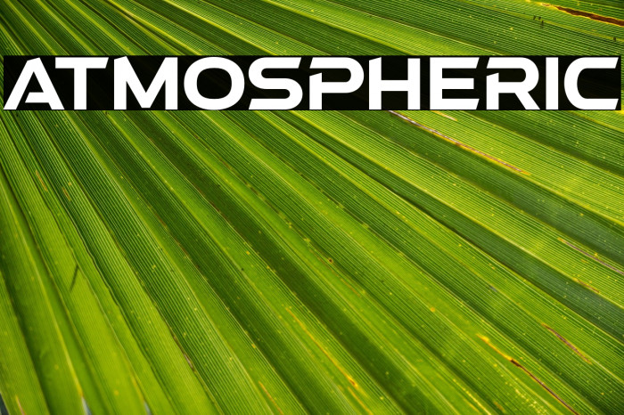 Atmospheric Example 2