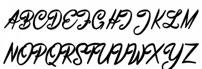 Atmospherica Personal Use  Schriftart Groß