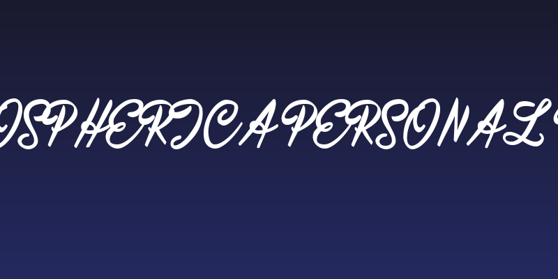 Atmospherica Personal Use  Social Header