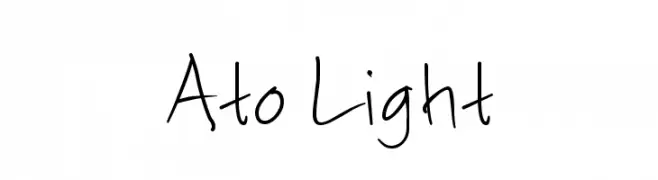 Ato Light  font caratteri gratis