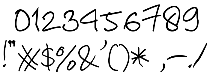 Ato Light Font OTHER CHARS