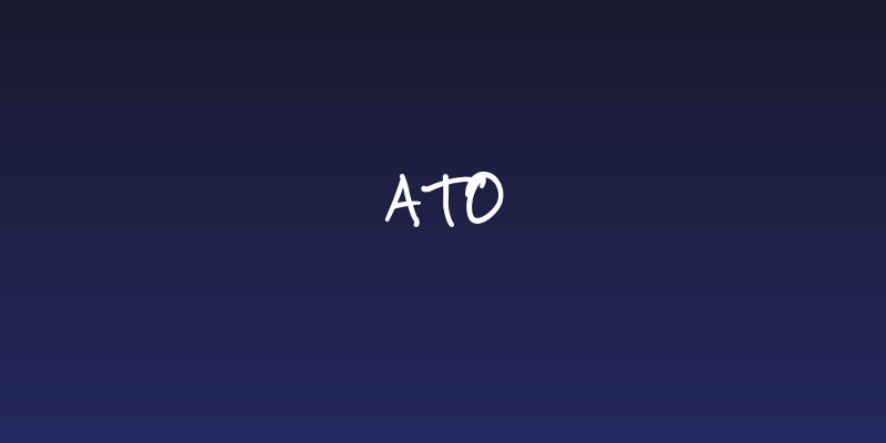 Ato Social Header