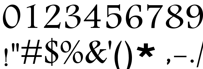 Atom Font OTHER CHARS
