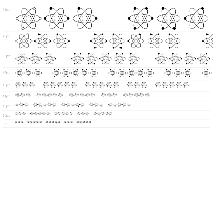 AtomBraille Waterfall