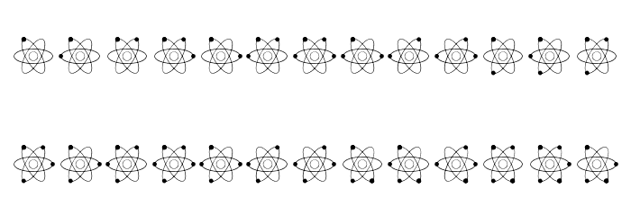 AtomBraille Font LOWERCASE