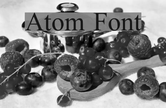 Atom Example 1