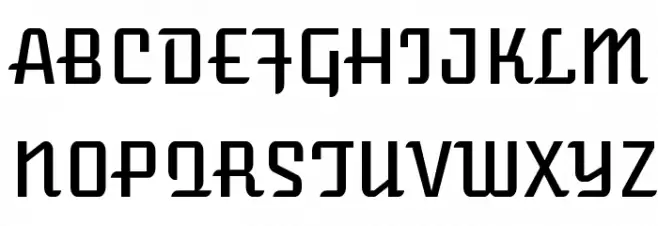 Atomic Age Regular Schriftart Groß