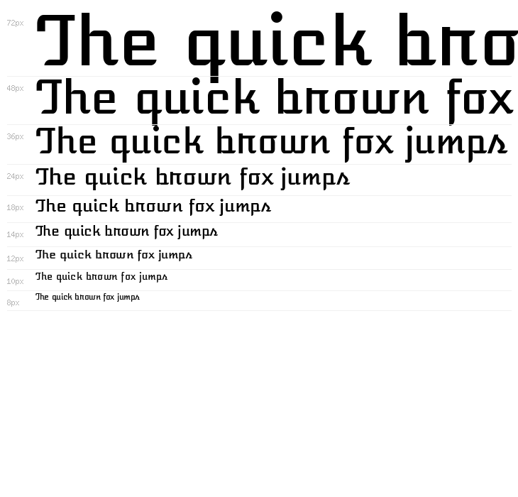 Atomic Age Regular Waterfall