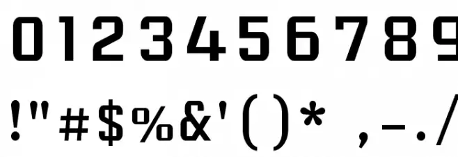 Atomic Age Font OTHER CHARS