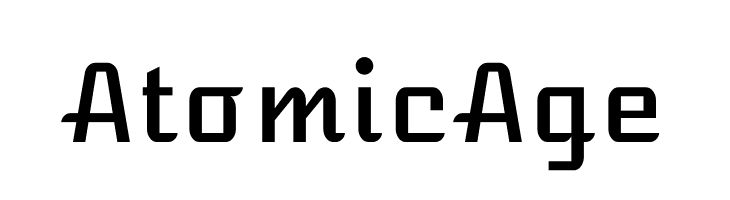 Atomic Age  Fuentes Gratis Descargar