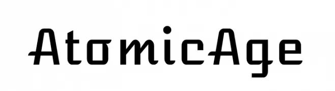 Atomic Age  font caratteri gratis