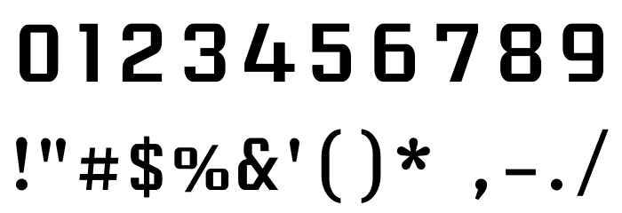 Atomic Age Font OTHER CHARS