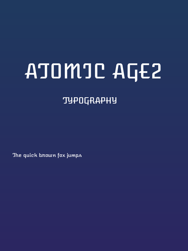 Atomic Age2 Poster