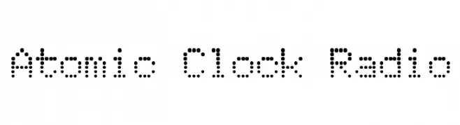 Atomic Clock Radio  baixar fontes gratis