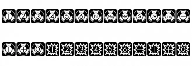 Atomic Dice Fonte MAIÚSCULAS