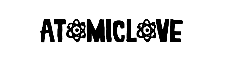 Atomic Love  Frei Schriftart Herunterladen