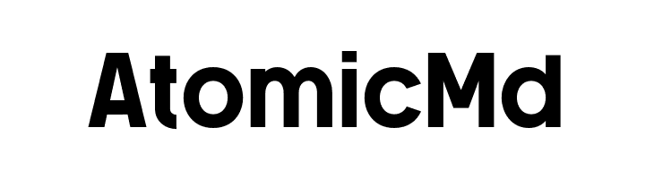 Atomic Md  免费字体下载