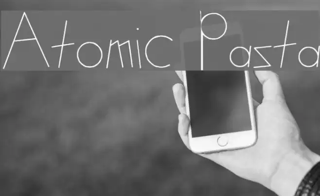 Atomic Pasta Example 1