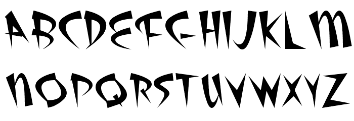 Atomic Plain Font Litere mici
