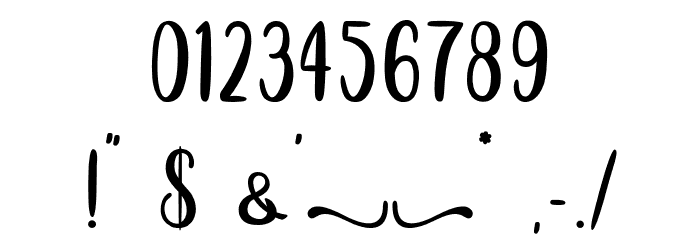 Atomic Robusta - Personal Use Font OTHER CHARS