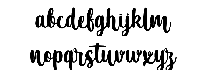 Atomic Robusta - Personal Use Font LOWERCASE