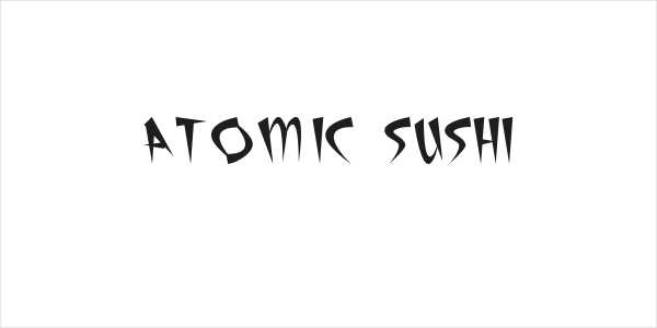Atomic Sushi Logo