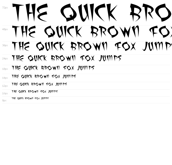 Atomic Sushi Waterfall