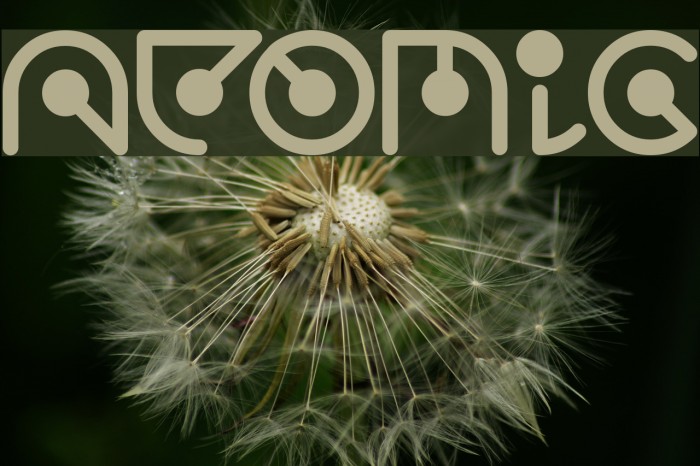 Atomic Font examples