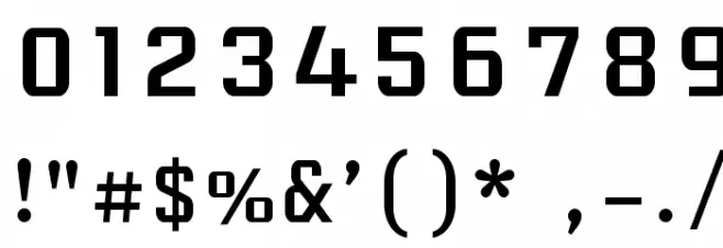 AtomicAge Font OTHER CHARS