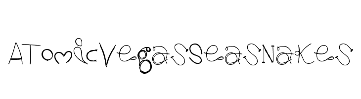 AtomicVegasSeasnakes  Fuentes Gratis Descargar