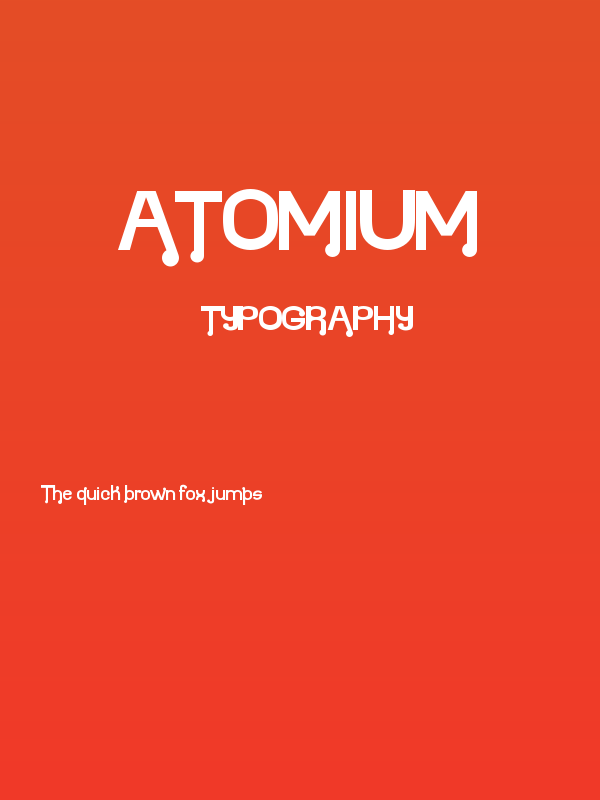 Atomium Poster