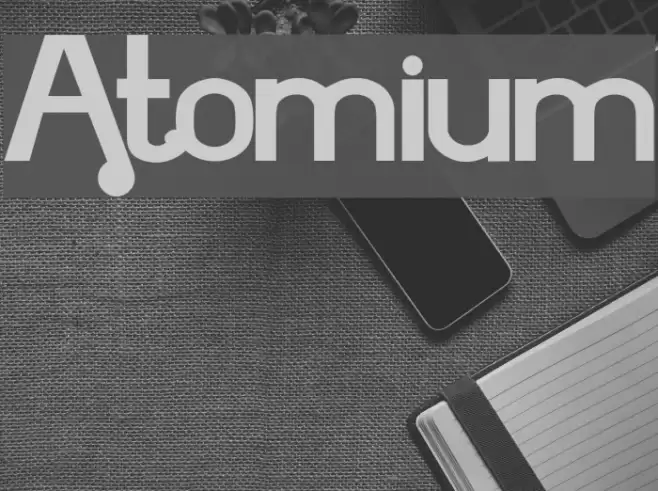 Atomium Font examples