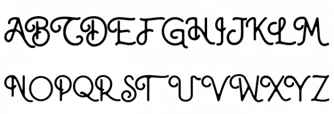 Atorge Free Regular Шрифта ВЕРХНИЙ