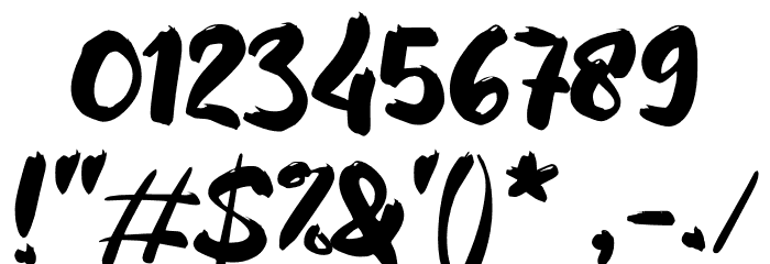 Atos_ Font OTHER CHARS