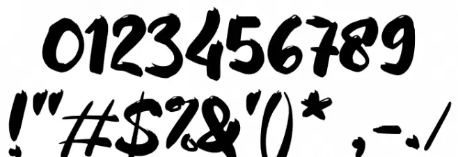 Atos_ Font OTHER CHARS