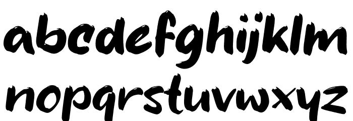 Atos_ Font LOWERCASE